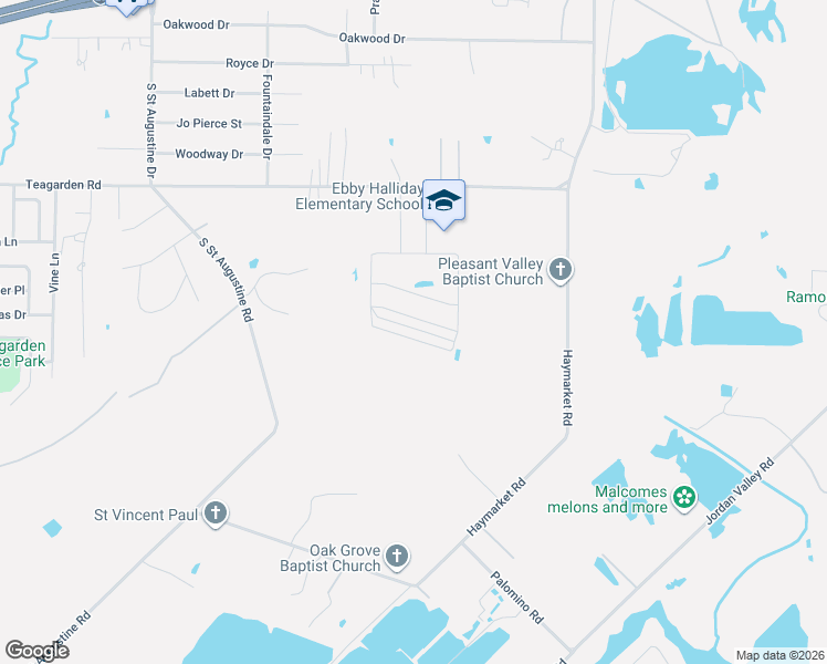 map of restaurants, bars, coffee shops, grocery stores, and more near Education Way in Dallas