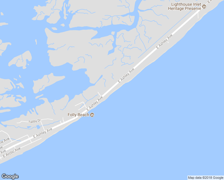 map of restaurants, bars, coffee shops, grocery stores, and more near 1567 East Ashley Avenue in Charleston