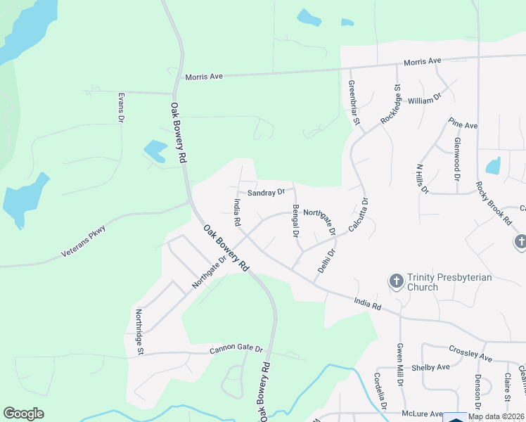 map of restaurants, bars, coffee shops, grocery stores, and more near 1300 Northgate Drive in Opelika