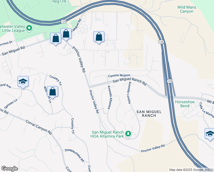map of restaurants, bars, coffee shops, grocery stores, and more near 1833 Corte Galeana in Chula Vista