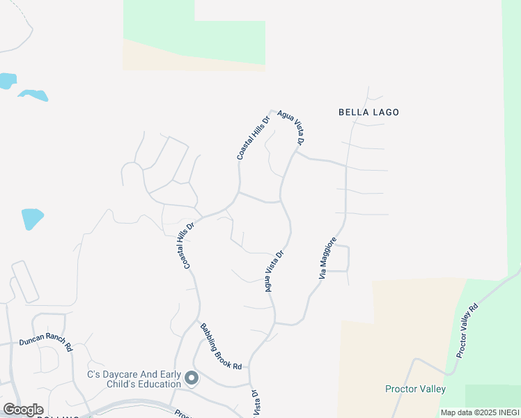 map of restaurants, bars, coffee shops, grocery stores, and more near 3059 Vineyard Way in Chula Vista