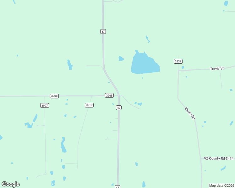 map of restaurants, bars, coffee shops, grocery stores, and more near 101 County Road 3908 in Wills Point