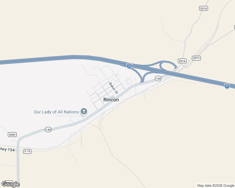 map of restaurants, bars, coffee shops, grocery stores, and more near 777 Baker Street in Rincon