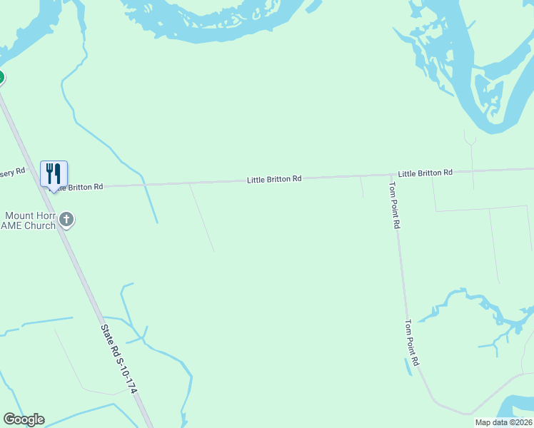 map of restaurants, bars, coffee shops, grocery stores, and more near 8003 Little Britton Road in Hollywood