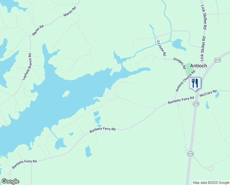 map of restaurants, bars, coffee shops, grocery stores, and more near 65 Bonnie Drive in Harris County