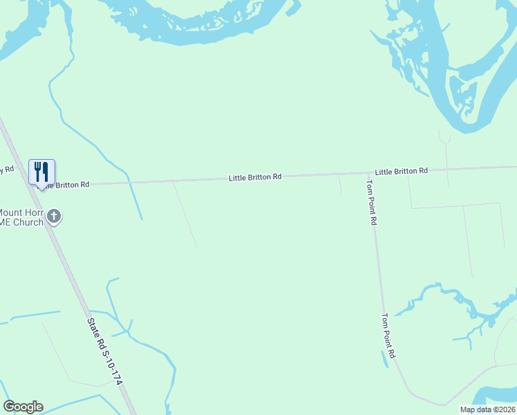 map of restaurants, bars, coffee shops, grocery stores, and more near 8003 Little Britton Road in Hollywood