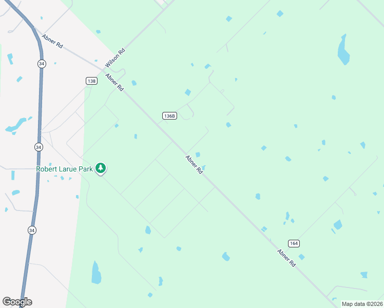 map of restaurants, bars, coffee shops, grocery stores, and more near 8433 Abner Road in Terrell