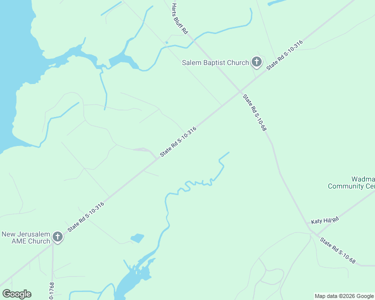 map of restaurants, bars, coffee shops, grocery stores, and more near 5881 State Road S-10-316 in Wadmalaw Island