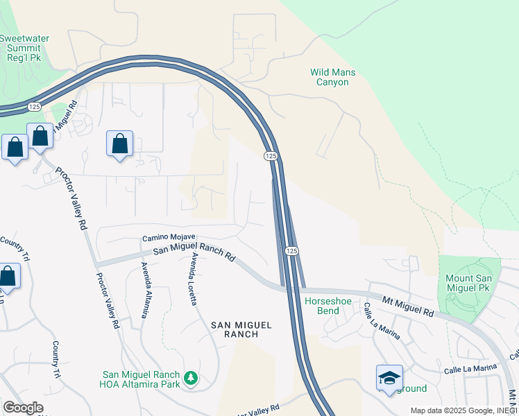map of restaurants, bars, coffee shops, grocery stores, and more near 2008 Corte Saltero in Chula Vista