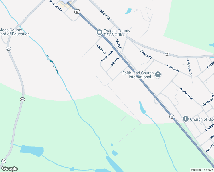map of restaurants, bars, coffee shops, grocery stores, and more near 0 Elmore Drive in Jeffersonville