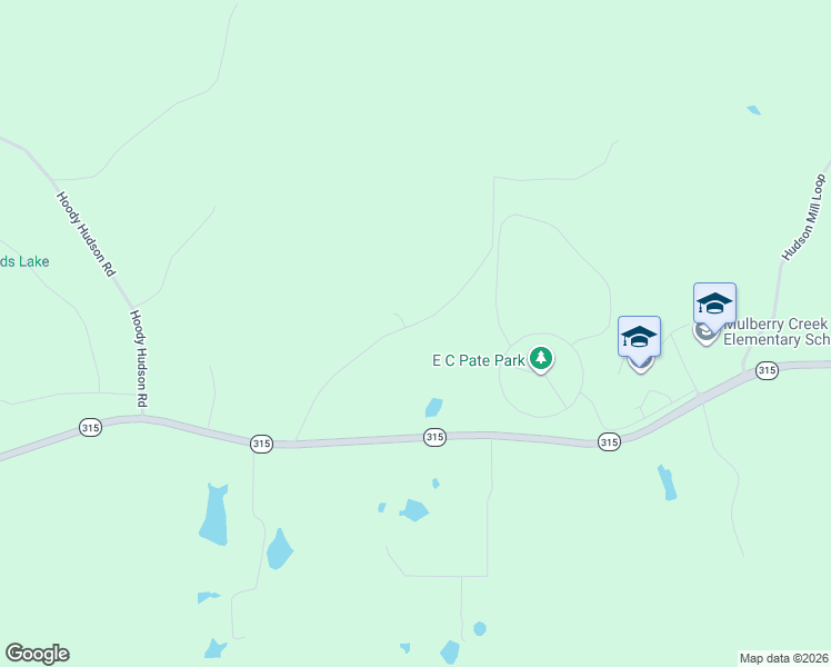 map of restaurants, bars, coffee shops, grocery stores, and more near 390 Walker Road in Cataula