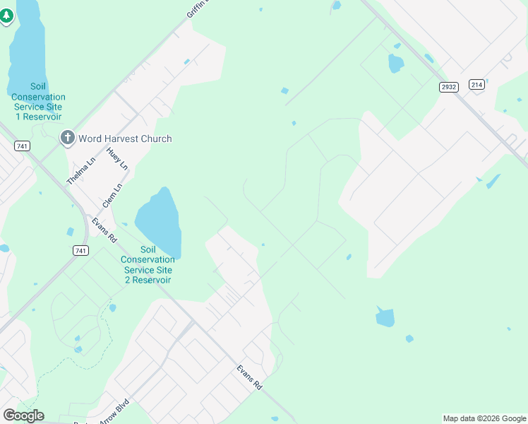 map of restaurants, bars, coffee shops, grocery stores, and more near 6397 Mountain View Drive in Crandall