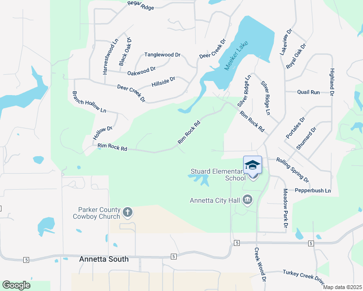 map of restaurants, bars, coffee shops, grocery stores, and more near 135 Rim Rock Road in Aledo