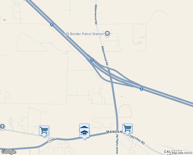 map of restaurants, bars, coffee shops, grocery stores, and more near 39701 Avenue De Robles Verdes in Boulevard