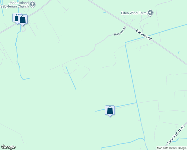 map of restaurants, bars, coffee shops, grocery stores, and more near 16 Black Swamp Road in Johns Island