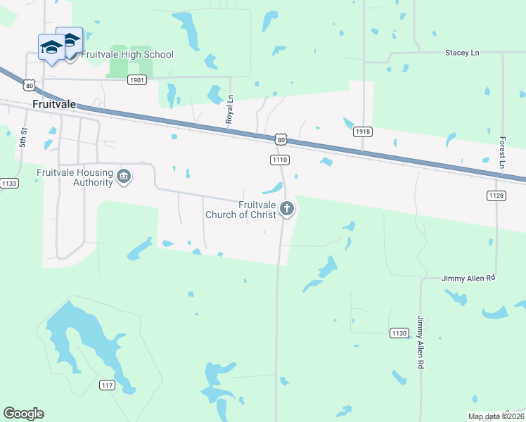 map of restaurants, bars, coffee shops, grocery stores, and more near in Fruitvale