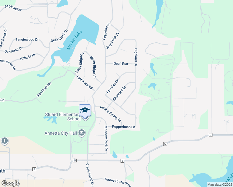 map of restaurants, bars, coffee shops, grocery stores, and more near 117 Shumard Drive in Aledo