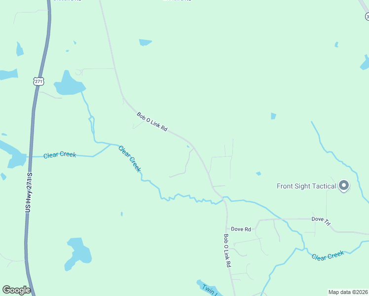 map of restaurants, bars, coffee shops, grocery stores, and more near 3672 Bob-O-Link Road in Gilmer