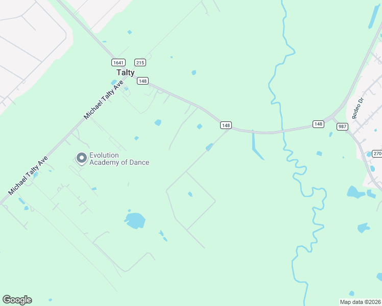 map of restaurants, bars, coffee shops, grocery stores, and more near 7710 Fall Creek Drive in Terrell