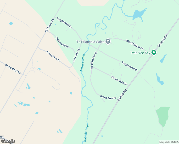 map of restaurants, bars, coffee shops, grocery stores, and more near 972 Wood Hollow Drive in Weatherford