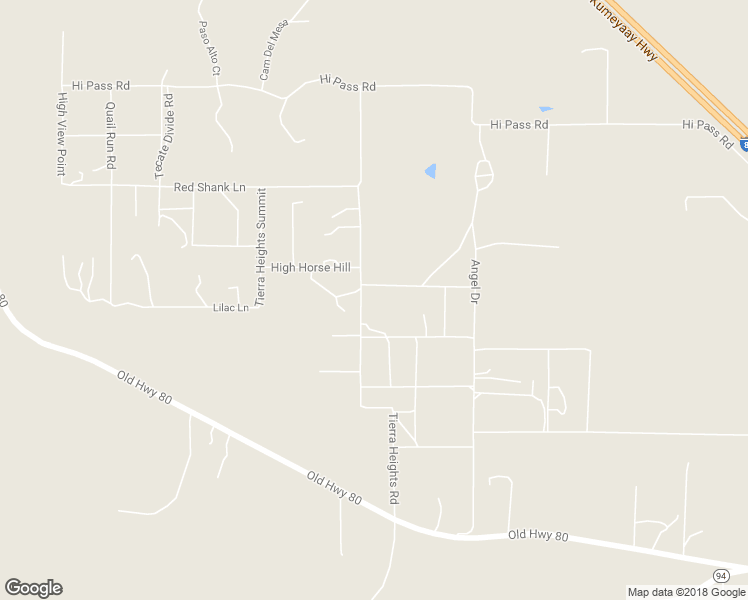 map of restaurants, bars, coffee shops, grocery stores, and more near 2393 Tierra Heights Road in Boulevard