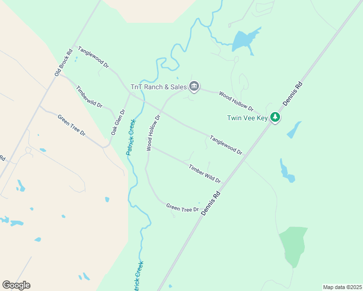 map of restaurants, bars, coffee shops, grocery stores, and more near 400 Timber Wild Drive in Weatherford