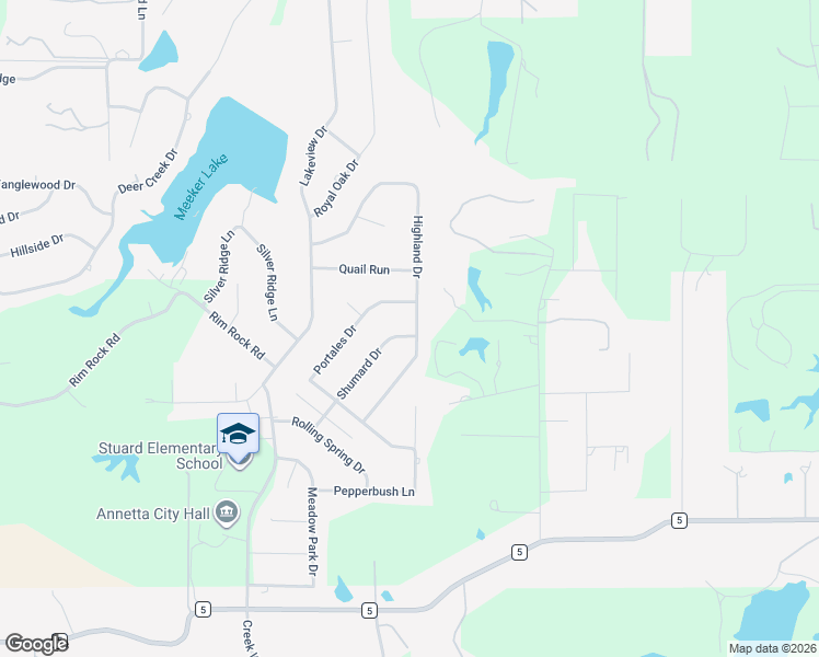 map of restaurants, bars, coffee shops, grocery stores, and more near 149 Shumard Drive in Aledo