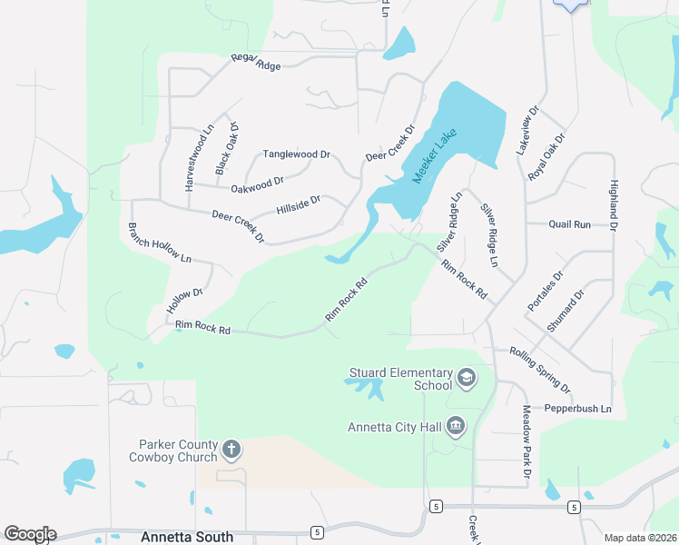map of restaurants, bars, coffee shops, grocery stores, and more near 126 Rim Rock Road in Aledo