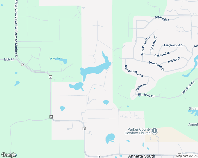 map of restaurants, bars, coffee shops, grocery stores, and more near 405 Canyon Lake Drive in Aledo