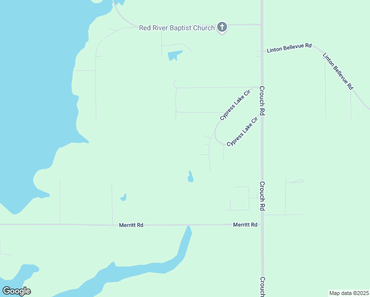 map of restaurants, bars, coffee shops, grocery stores, and more near 116 Doe Lane in Benton