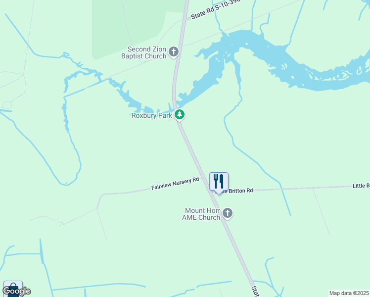 map of restaurants, bars, coffee shops, grocery stores, and more near 4445 South Carolina 174 in Meggett