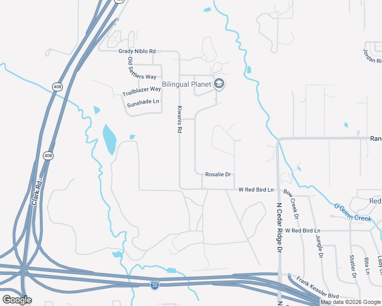 map of restaurants, bars, coffee shops, grocery stores, and more near 5555 Pleasant Ridge Road in Dallas