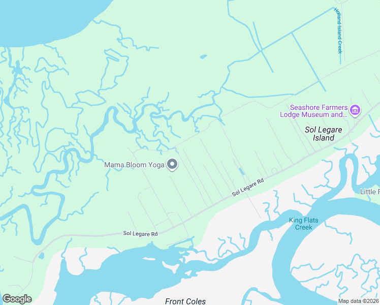 map of restaurants, bars, coffee shops, grocery stores, and more near 2146 Brown Pelican Lane in Charleston