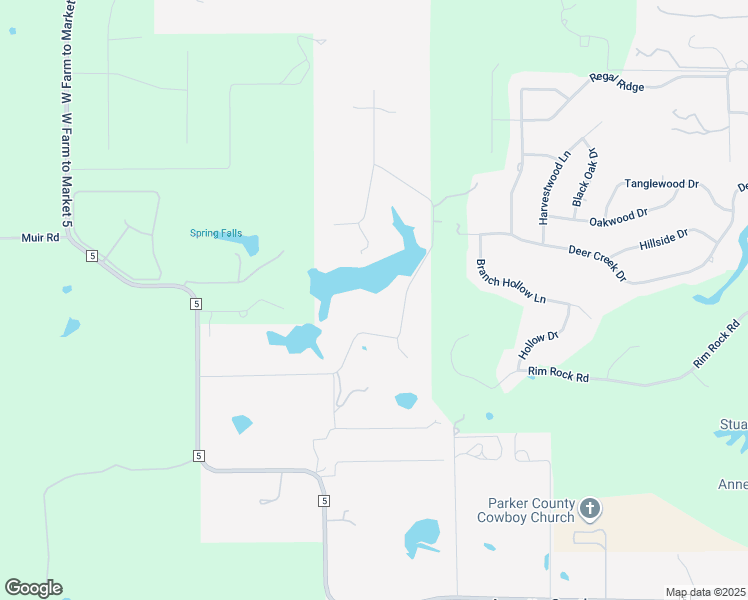 map of restaurants, bars, coffee shops, grocery stores, and more near 405 Canyon Lake Drive in Aledo