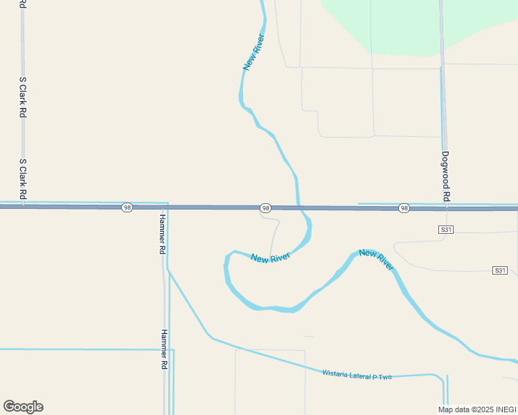 map of restaurants, bars, coffee shops, grocery stores, and more near 188 California 98 in Calexico