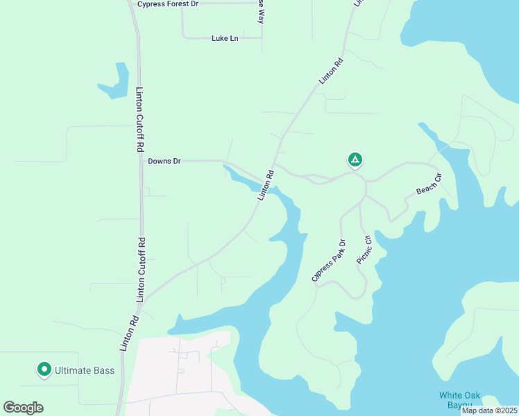 map of restaurants, bars, coffee shops, grocery stores, and more near 1620 Linton Road in Benton