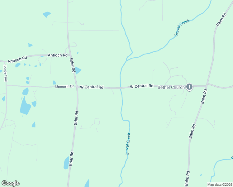 map of restaurants, bars, coffee shops, grocery stores, and more near 338-364 West Central Road in Wetumpka