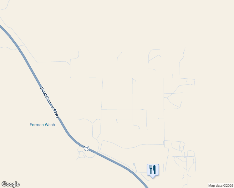 map of restaurants, bars, coffee shops, grocery stores, and more near 47473 South Lexi Way in Tucson