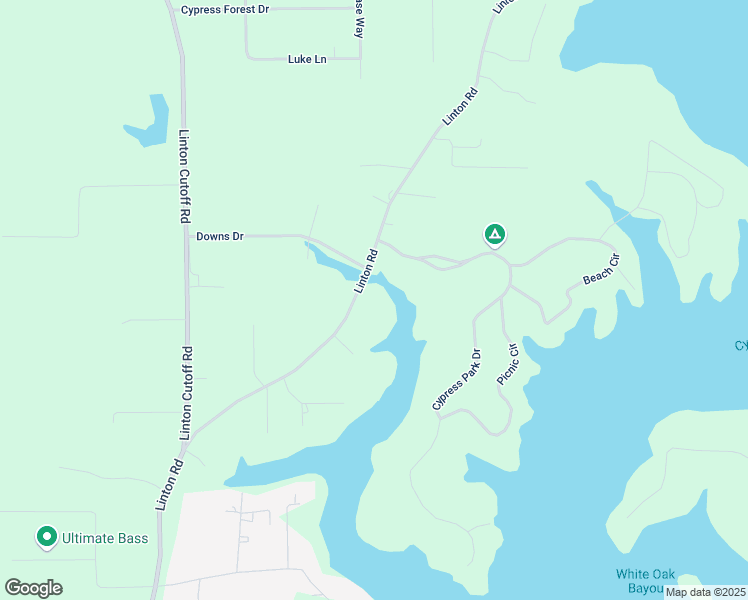 map of restaurants, bars, coffee shops, grocery stores, and more near 1620 Linton Road in Benton