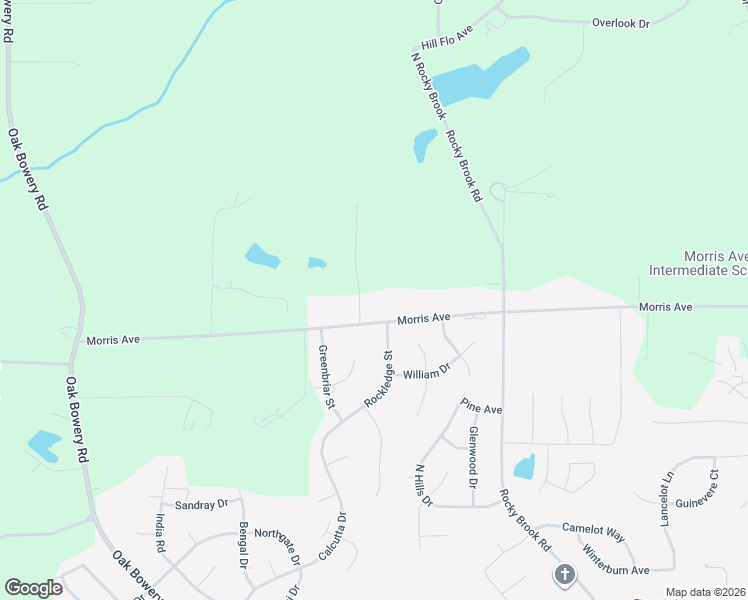 map of restaurants, bars, coffee shops, grocery stores, and more near 1000 Morris Avenue in Opelika