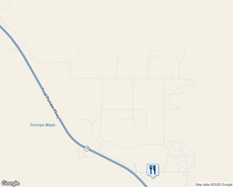 map of restaurants, bars, coffee shops, grocery stores, and more near 21817 South Escrito Road in Tucson