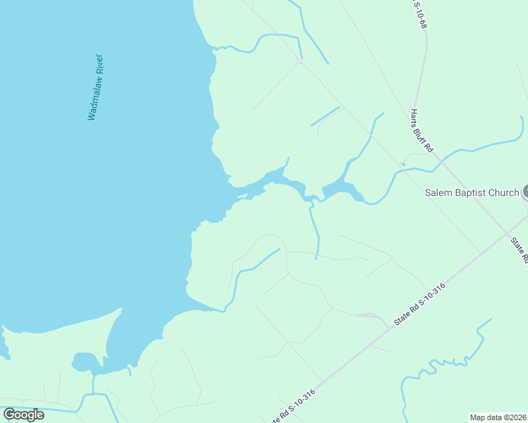 map of restaurants, bars, coffee shops, grocery stores, and more near 1348 Polly Point Road in Wadmalaw Island