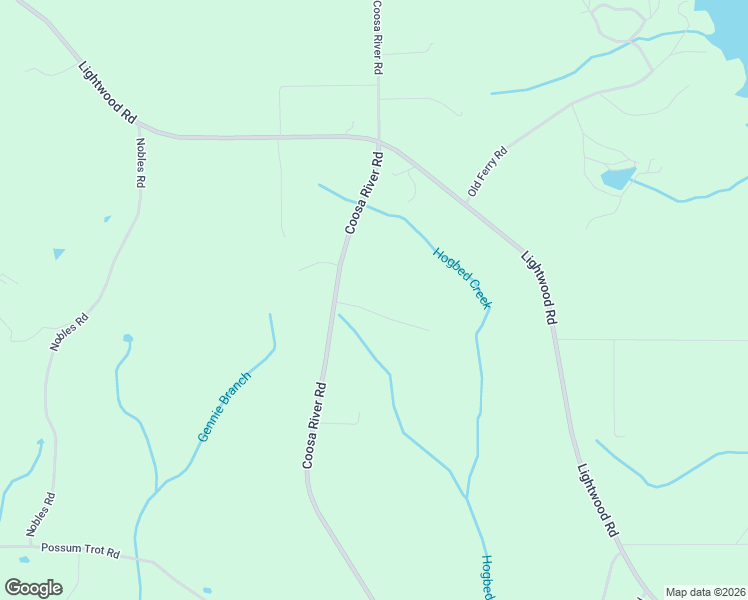 map of restaurants, bars, coffee shops, grocery stores, and more near 5264 Coosa River Road in Deatsville