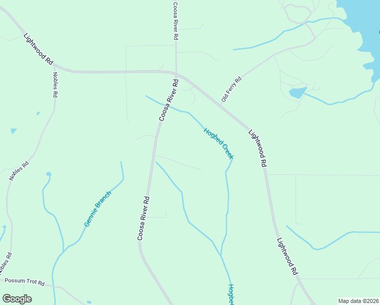 map of restaurants, bars, coffee shops, grocery stores, and more near 5264 Coosa River Road in Deatsville