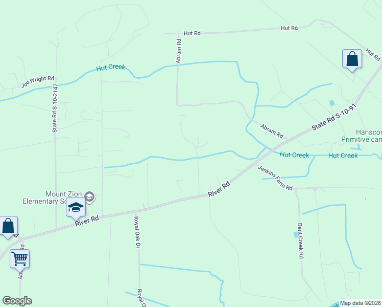 map of restaurants, bars, coffee shops, grocery stores, and more near 3 Roast Duck Lane in Johns Island