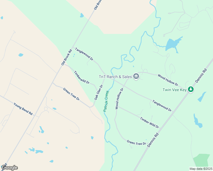 map of restaurants, bars, coffee shops, grocery stores, and more near 875 Tanglewood Drive in Weatherford