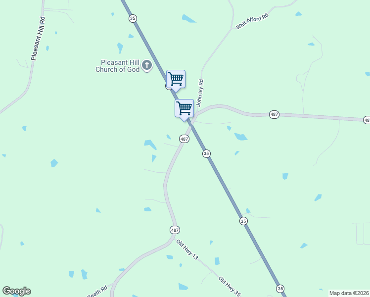 map of restaurants, bars, coffee shops, grocery stores, and more near 201 Mississippi 487 in Carthage