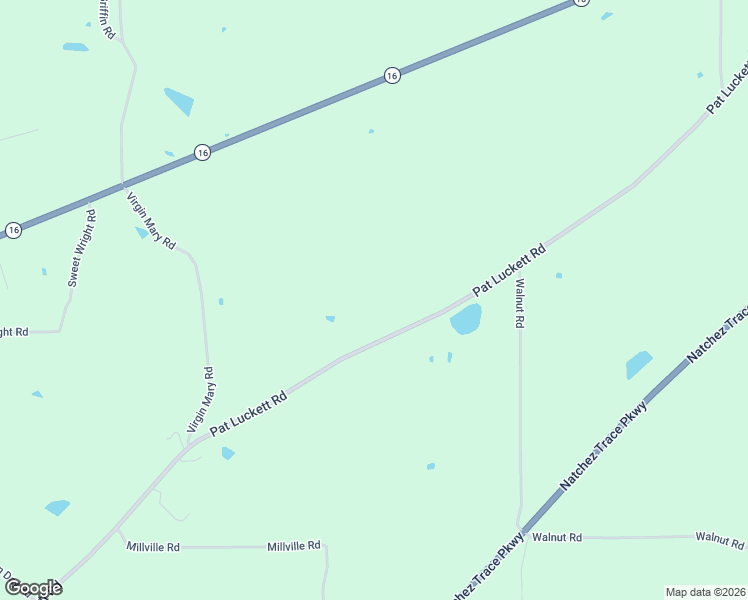 map of restaurants, bars, coffee shops, grocery stores, and more near 1284 Pat Luckett Road in Canton