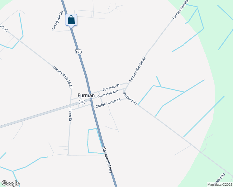 map of restaurants, bars, coffee shops, grocery stores, and more near 220 Town Hall Avenue in Estill