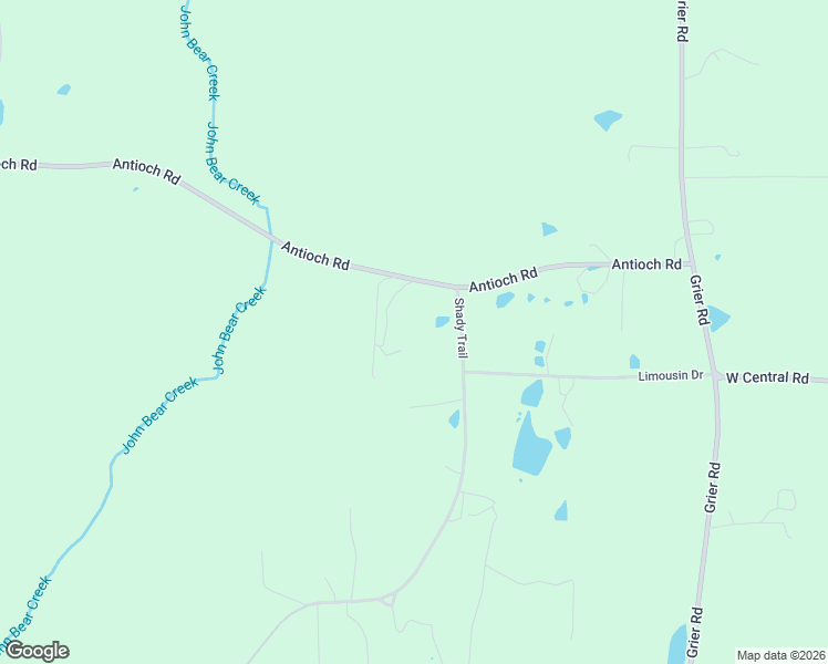 map of restaurants, bars, coffee shops, grocery stores, and more near 3388 Antioch Road in Wetumpka